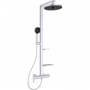 Душевая стойка IDEAL STANDARD ALU+ BD584SI silver