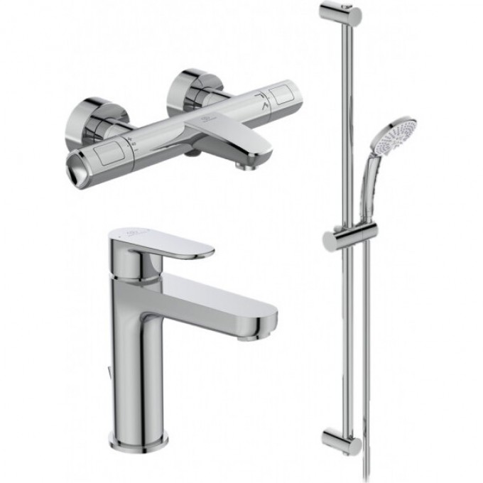 Душевой набор 3 в 1 IDEAL STANDARD CERATHERM T100 BC985AA