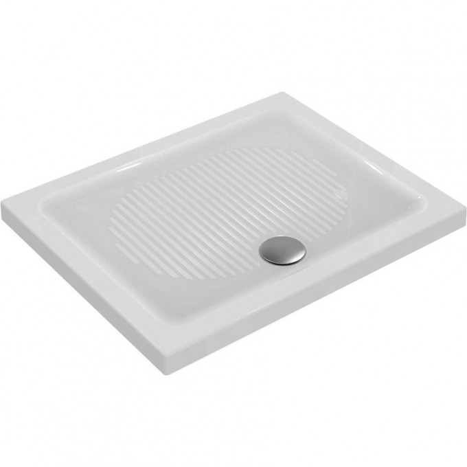 Керамический прямоугольный душевой поддон IDEAL STANDARD CONNECT 100X80 см,90 мм T267601